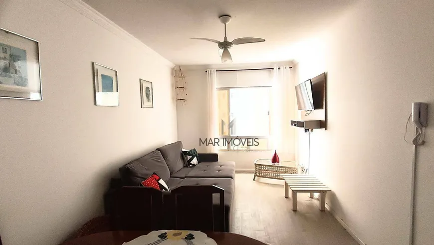 Foto 1 de Apartamento com 1 Quarto à venda, 60m² em Praia das Pitangueiras, Guarujá