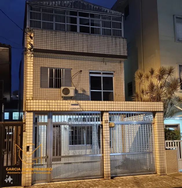 Foto 1 de Casa com 4 Quartos para alugar, 267m² em Boqueirão, Santos