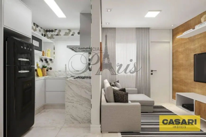 Foto 1 de Casa de Condomínio com 2 Quartos à venda, 88m² em Vila Príncipe de Gales, Santo André