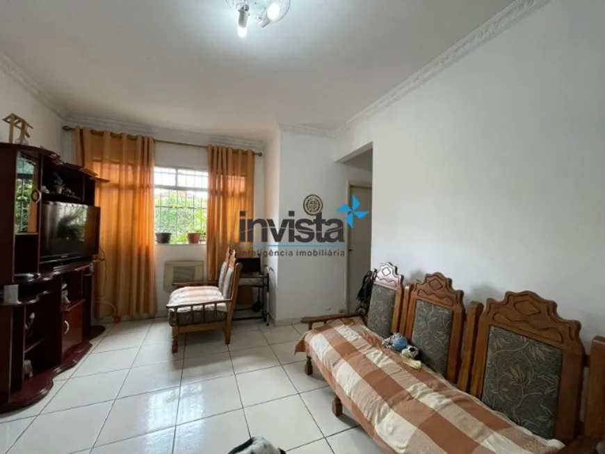 Foto 1 de Apartamento com 2 Quartos à venda, 69m² em Encruzilhada, Santos