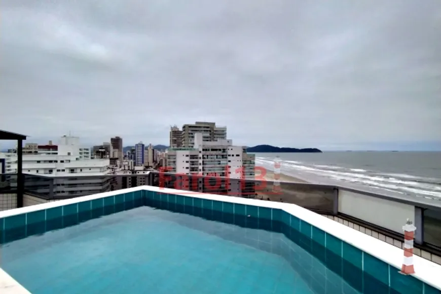 Foto 1 de Cobertura com 2 Quartos à venda, 250m² em Aviação, Praia Grande