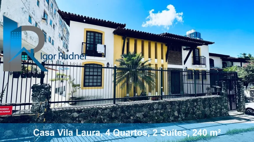 Foto 1 de Casa com 4 Quartos à venda, 240m² em Vila Laura, Salvador