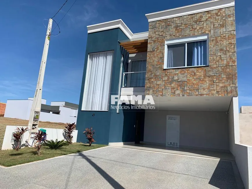 Foto 1 de Casa de Condomínio com 3 Quartos à venda, 214m² em Santa Cecilia, Paulínia