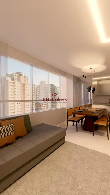 Foto 1 de Apartamento com 2 Quartos à venda, 80m² em Lourdes, Belo Horizonte