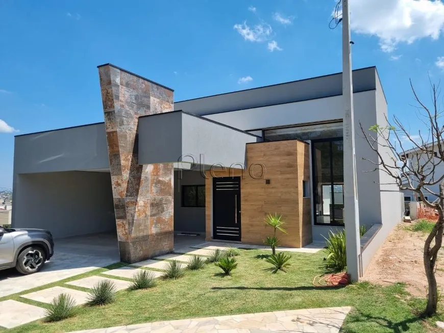 Foto 1 de Casa de Condomínio com 3 Quartos à venda, 214m² em Fazenda Santana, Valinhos