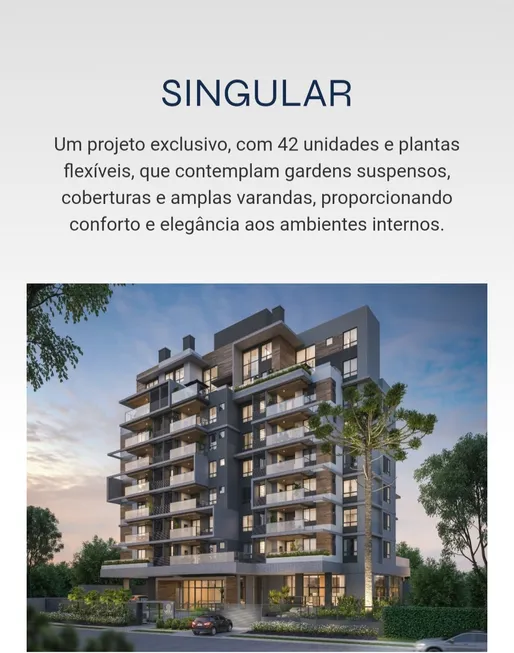 Foto 1 de Apartamento com 2 Quartos à venda, 73m² em Cabral, Curitiba