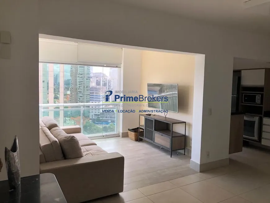 Foto 1 de Apartamento com 2 Quartos à venda, 72m² em Brooklin, São Paulo