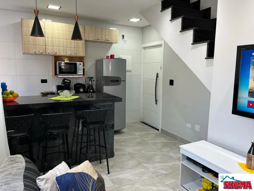 Foto 1 de Cobertura com 1 Quarto à venda, 85m² em Parque Oratorio, Santo André