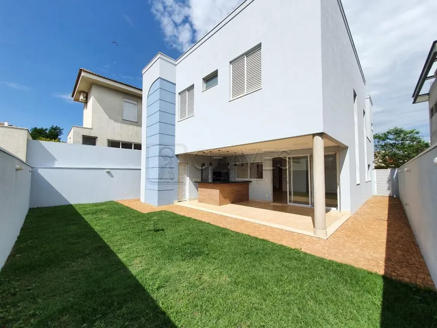 Foto 1 de Casa de Condomínio com 3 Quartos para alugar, 237m² em Quinta da Primavera, Ribeirão Preto