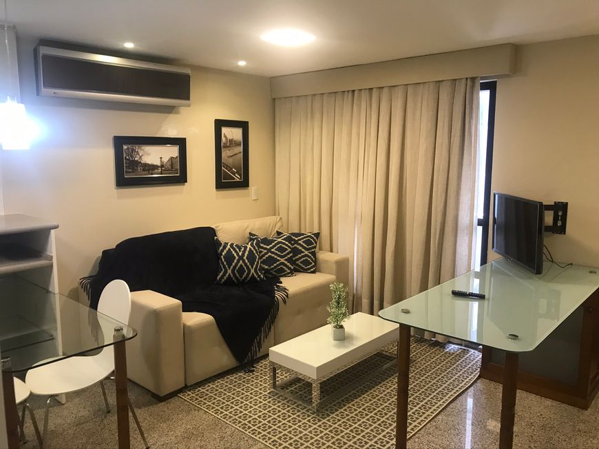 Foto 1 de Flat com 1 Quarto para alugar, 42m² em Mucuripe, Fortaleza