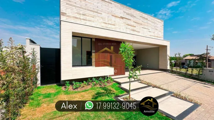 Foto 1 de Casa de Condomínio com 3 Quartos à venda, 215m² em Terra Vista Residencial Club, Mirassol