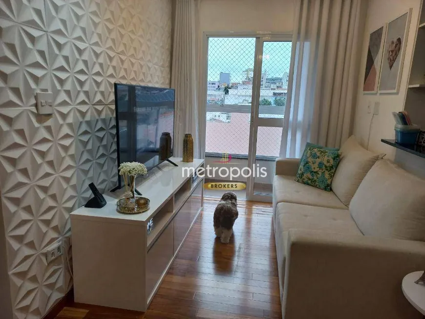 Foto 1 de Apartamento com 2 Quartos à venda, 62m² em Olímpico, São Caetano do Sul