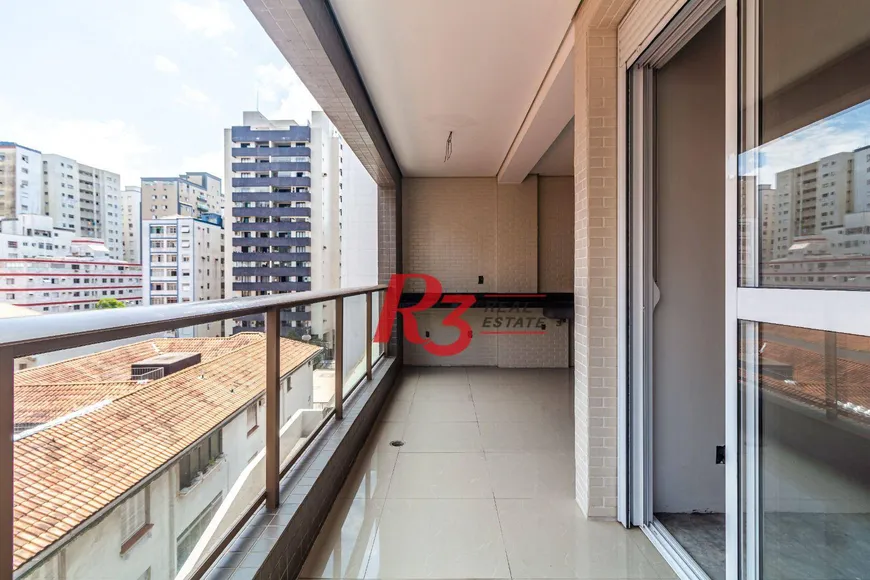 Foto 1 de Apartamento com 3 Quartos à venda, 128m² em Embaré, Santos