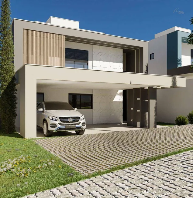 Foto 1 de Casa de Condomínio com 4 Quartos à venda, 239m² em Manguinhos, Serra
