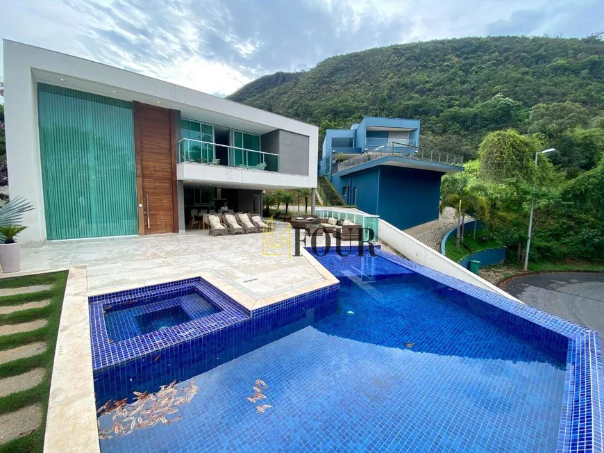 Foto 1 de Casa de Condomínio com 4 Quartos à venda, 550m² em Condominio Quintas do Sol, Nova Lima