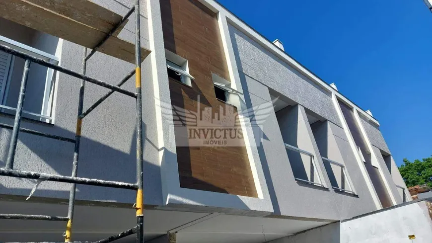 Foto 1 de Sobrado com 3 Quartos à venda, 122m² em Vila Homero Thon, Santo André