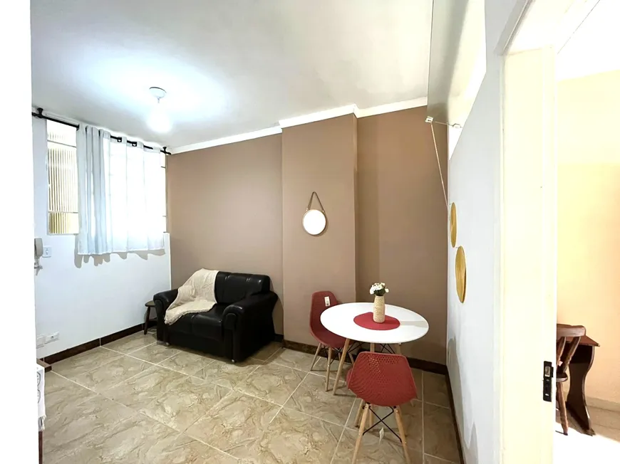 Foto 1 de Apartamento com 1 Quarto à venda, 37m² em Mirim, Praia Grande