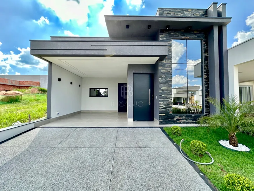 Foto 1 de Casa de Condomínio com 3 Quartos à venda, 134m² em Loteamento Park Gran Reserve, Indaiatuba