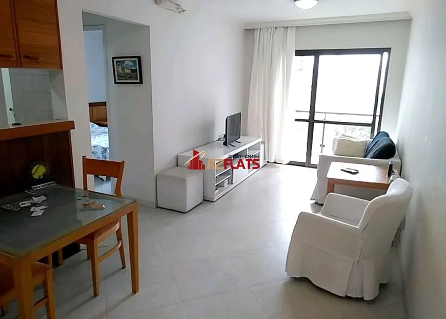 Foto 1 de Flat com 1 Quarto à venda, 50m² em Itaim Bibi, São Paulo