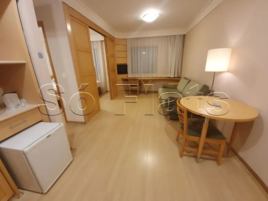 Foto 1 de Flat com 1 Quarto à venda, 35m² em Ibirapuera, São Paulo