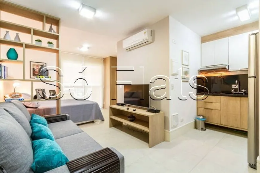 Foto 1 de Flat com 1 Quarto para alugar, 37m² em Vila Nova Conceição, São Paulo