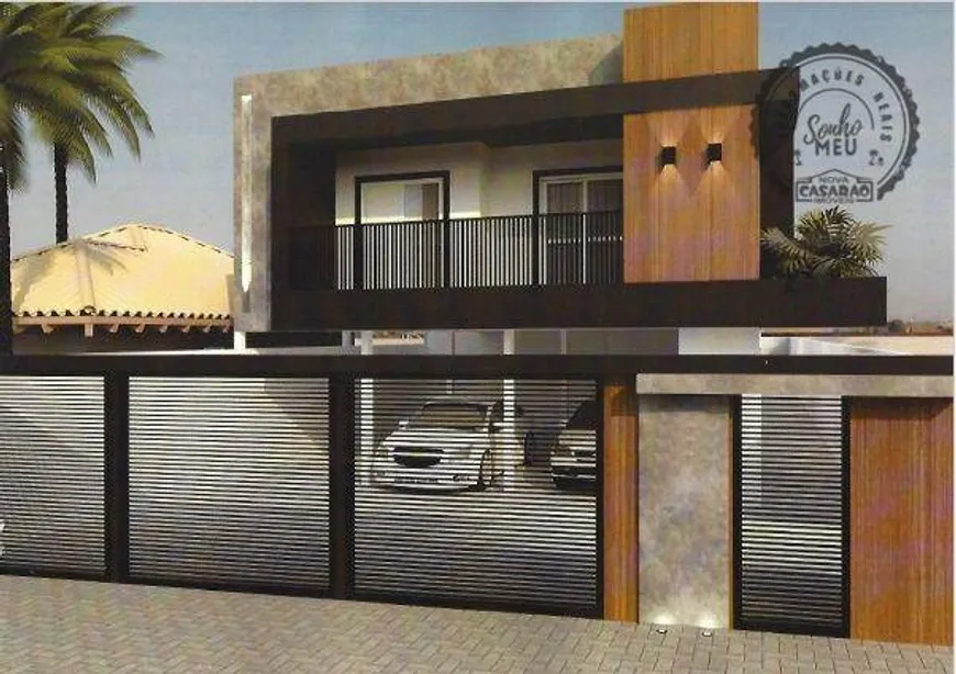 Foto 1 de Casa de Condomínio com 2 Quartos à venda, 56m² em Aviação, Praia Grande