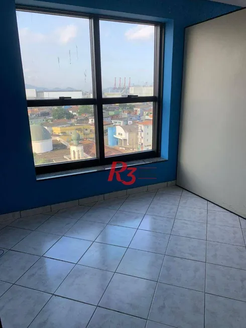 Foto 1 de Sala Comercial para venda ou aluguel, 104m² em Boqueirão, Santos