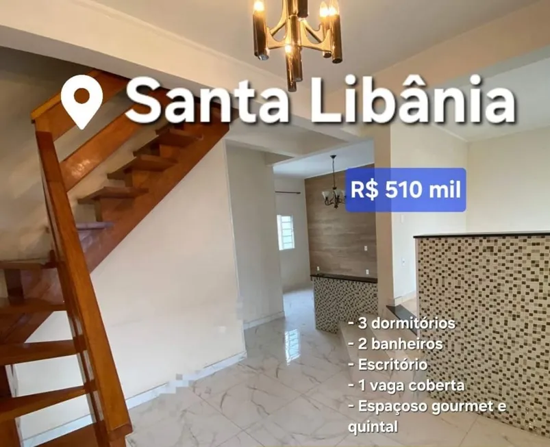 Foto 1 de Casa com 3 Quartos à venda, 110m² em Vila Santa Libânia, Bragança Paulista