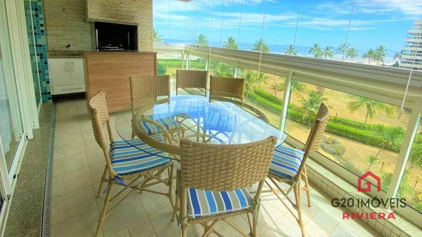 Foto 1 de Apartamento com 4 Quartos para alugar, 210m² em Riviera de São Lourenço, Bertioga