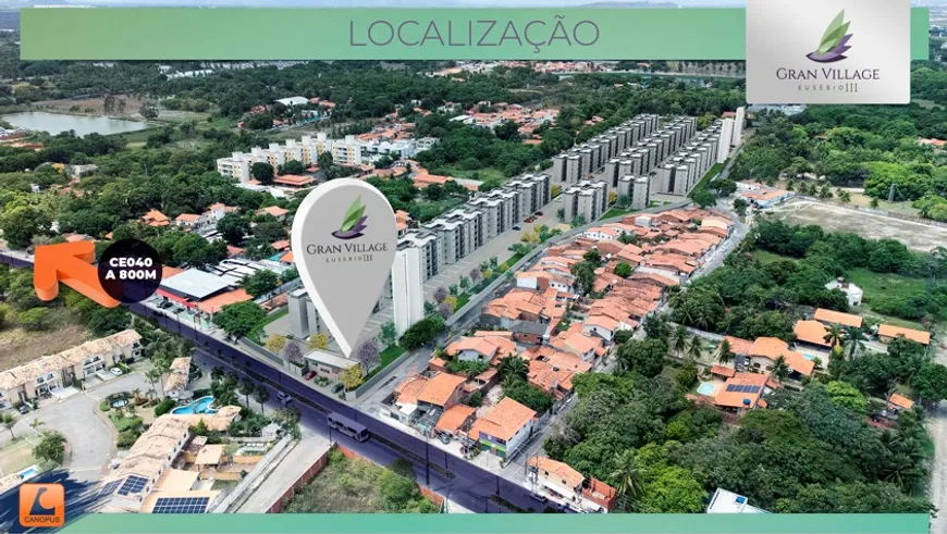 Foto 1 de Apartamento com 2 Quartos à venda, 49m² em Pires Façanha, Eusébio