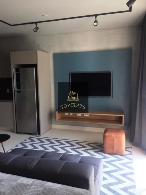 Foto 1 de Flat com 1 Quarto para alugar, 40m² em Itaim Bibi, São Paulo