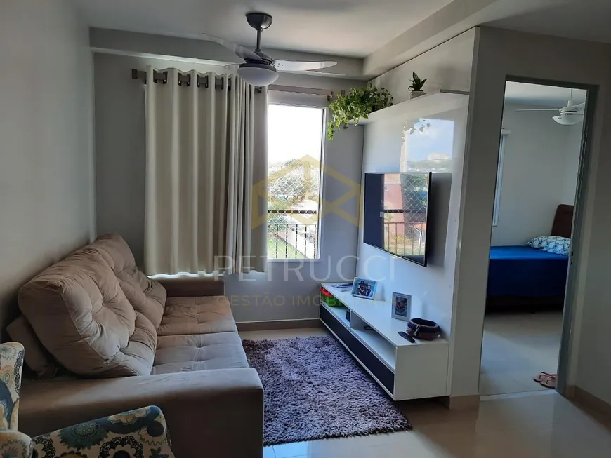 Foto 1 de Apartamento com 2 Quartos à venda, 52m² em Vila Satúrnia, Campinas
