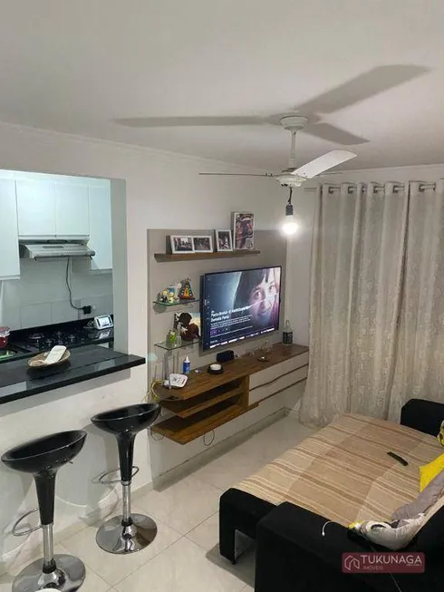 Foto 1 de Apartamento com 2 Quartos à venda, 51m² em Bonsucesso, Guarulhos