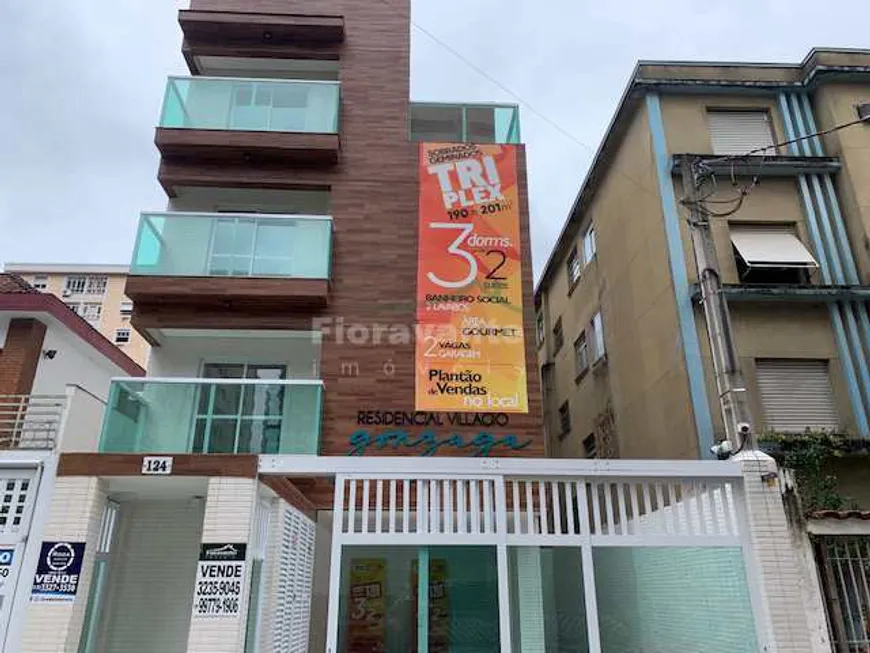 Foto 1 de Casa com 3 Quartos à venda, 173m² em Gonzaga, Santos