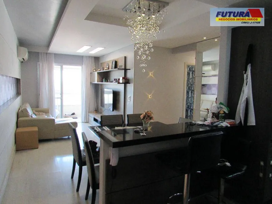 Foto 1 de Apartamento com 3 Quartos à venda, 87m² em Gonzaguinha, São Vicente