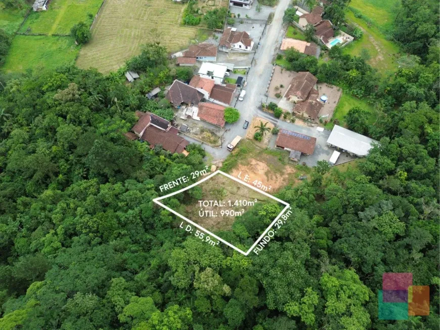 Foto 1 de Lote/Terreno à venda, 1410m² em Pirabeiraba, Joinville