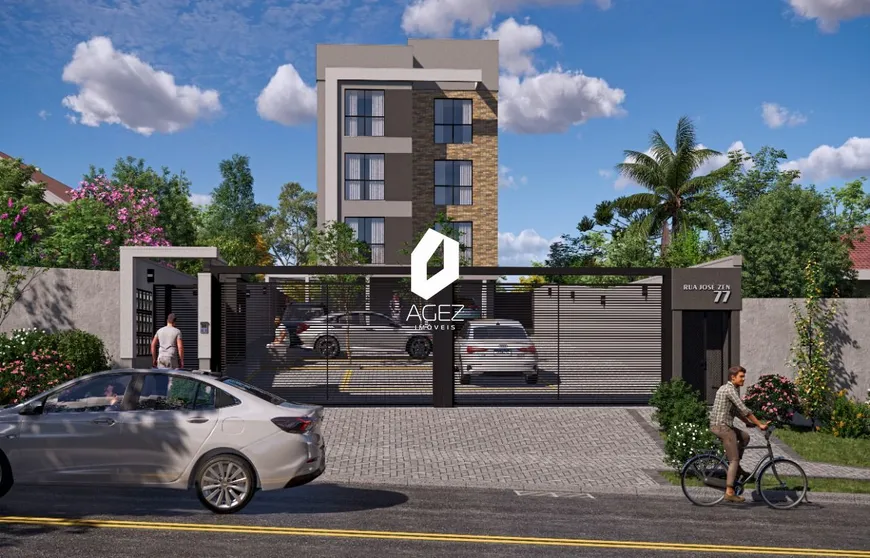 Foto 1 de Apartamento com 2 Quartos à venda, 43m² em Bom Jesus, São José dos Pinhais