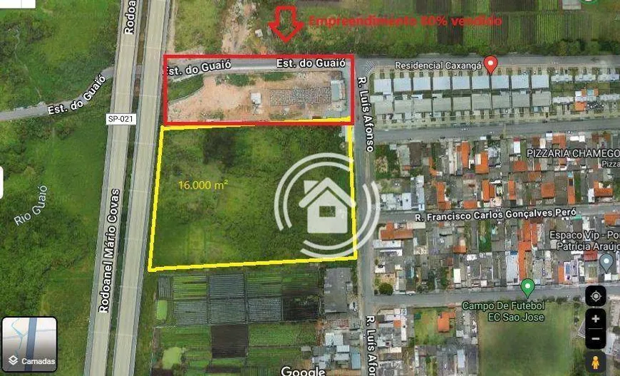 Foto 1 de Lote/Terreno à venda, 16098m² em Jardim Saúde, Suzano