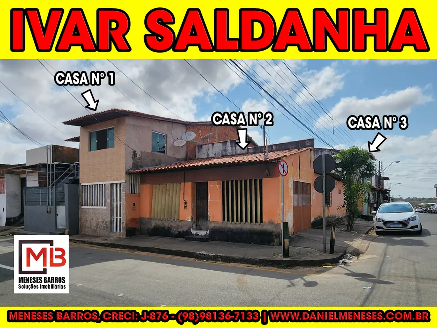 Foto 1 de Casa com 3 Quartos à venda, 230m² em Vila Ivar Saldanha, São Luís