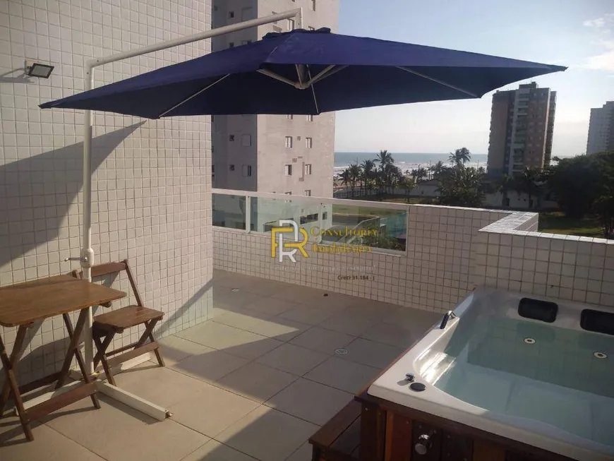 Foto 1 de Cobertura com 3 Quartos à venda, 126m² em Solemar, Praia Grande