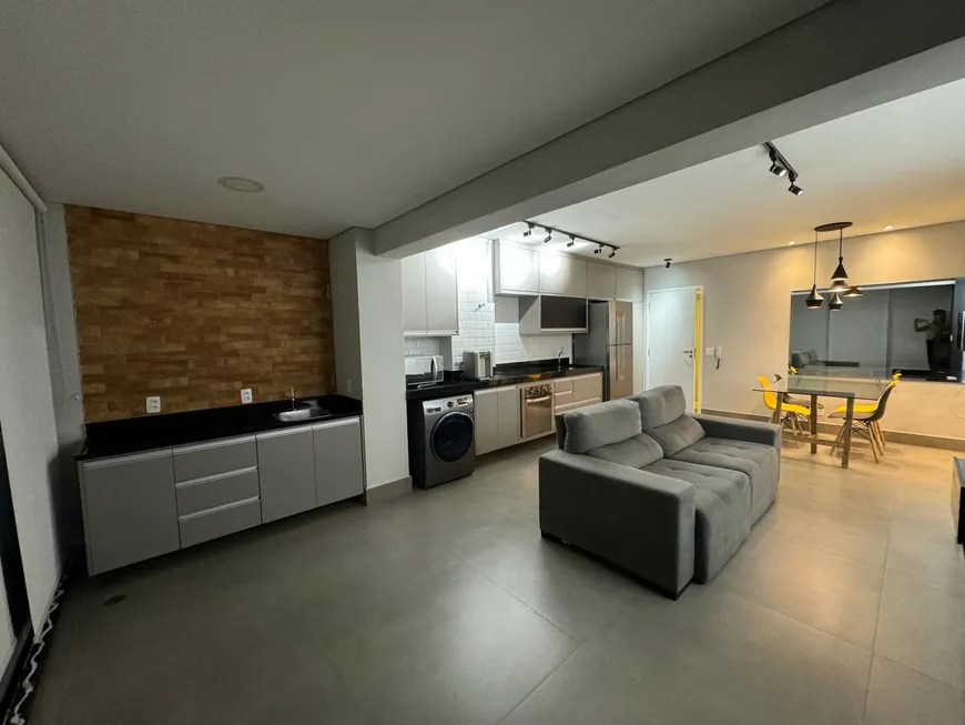 Foto 1 de Apartamento com 1 Quarto para alugar, 50m² em Chácara Santo Antônio, São Paulo