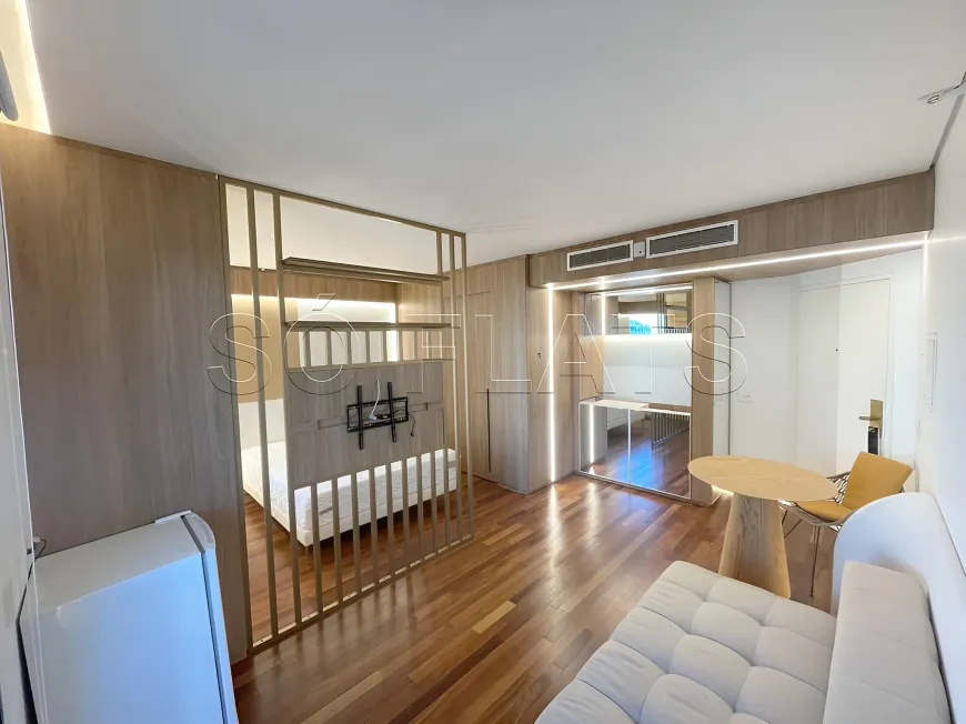 Foto 1 de Flat com 1 Quarto à venda, 32m² em Higienópolis, São Paulo