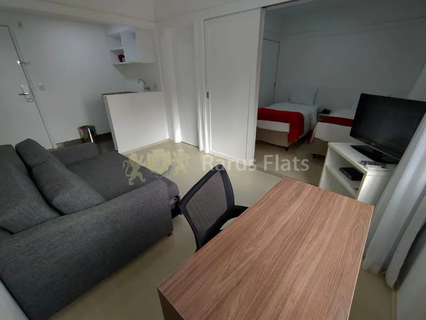 Foto 1 de Flat com 1 Quarto para alugar, 31m² em Itaim Bibi, São Paulo