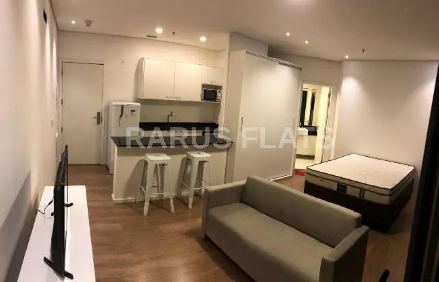 Foto 1 de Flat com 1 Quarto para alugar, 30m² em Vila Olímpia, São Paulo