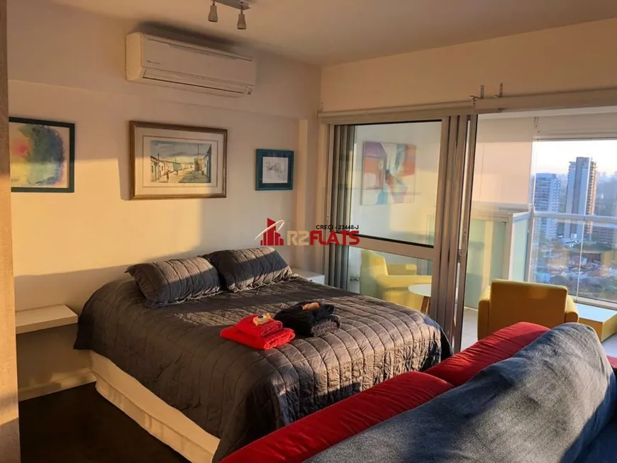 Foto 1 de Flat com 1 Quarto para alugar, 57m² em Pinheiros, São Paulo