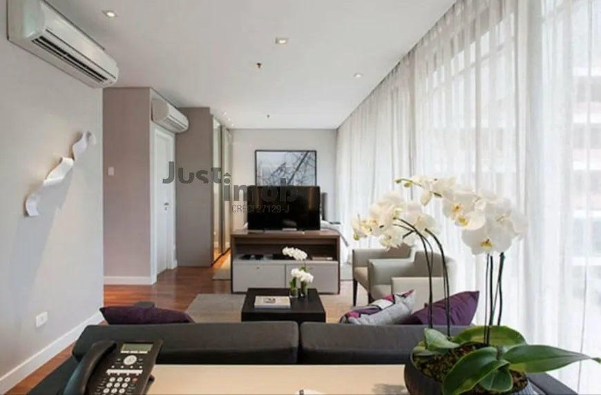 Foto 1 de Apartamento com 1 Quarto para alugar, 68m² em Itaim Bibi, São Paulo