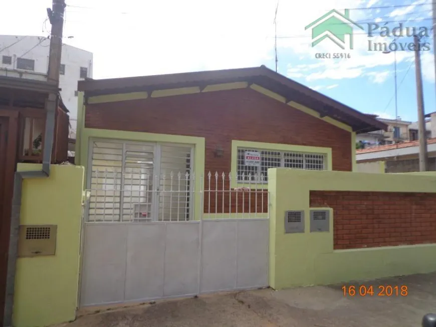 Foto 1 de Casa com 3 Quartos à venda, 210m² em Vila Marieta, Campinas