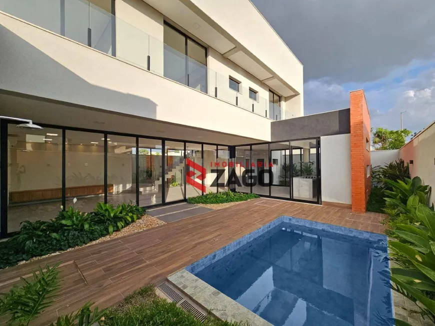 Foto 1 de Casa de Condomínio com 3 Quartos à venda, 267m² em Residencial Estância dos Ipês, Uberaba