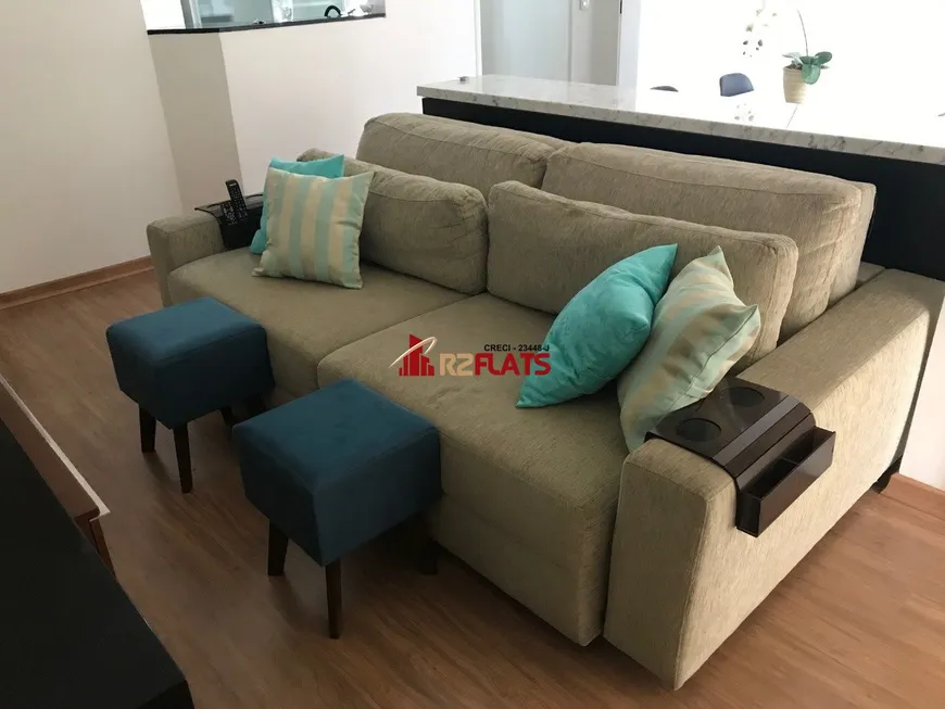 Foto 1 de Flat com 2 Quartos à venda, 55m² em Jardins, São Paulo