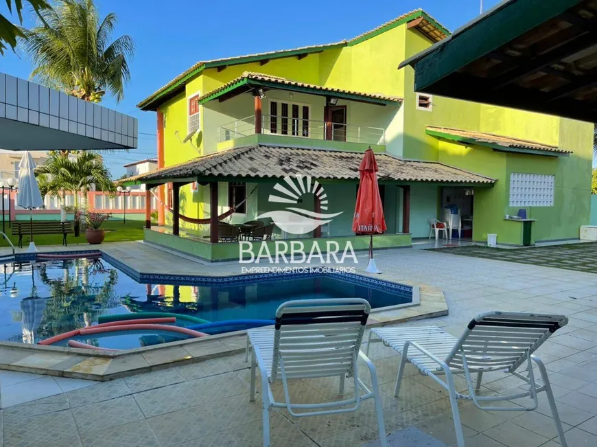 Foto 1 de Casa de Condomínio com 7 Quartos à venda, 530m² em Barra do Jacuípe, Camaçari